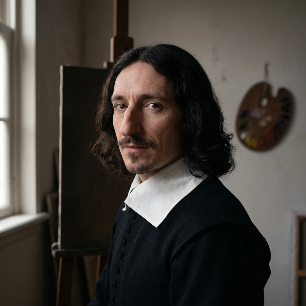 Portrait of Karel van der Pluym