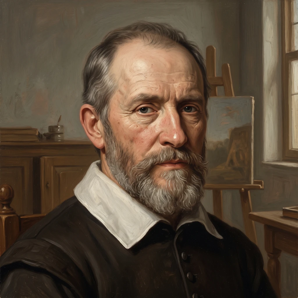 Portrait of Cornelis van Poelenburgh
