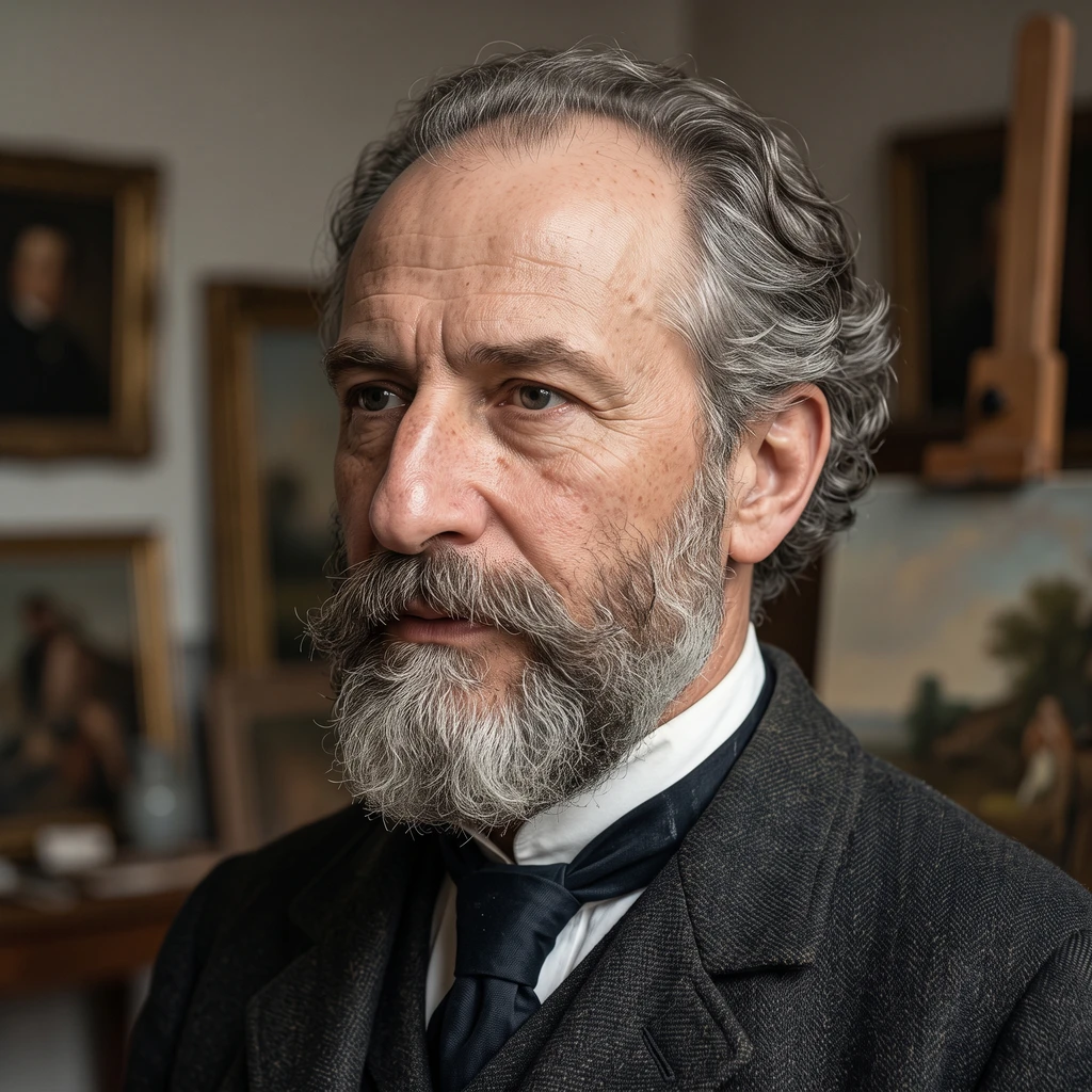 Portrait of Leopold Pollak
