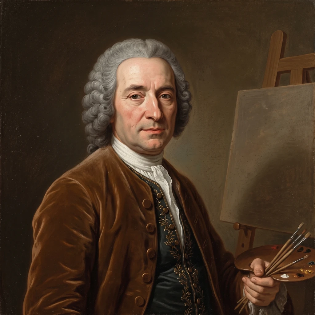 Portrait of Giovanni Antonio Pellegrini