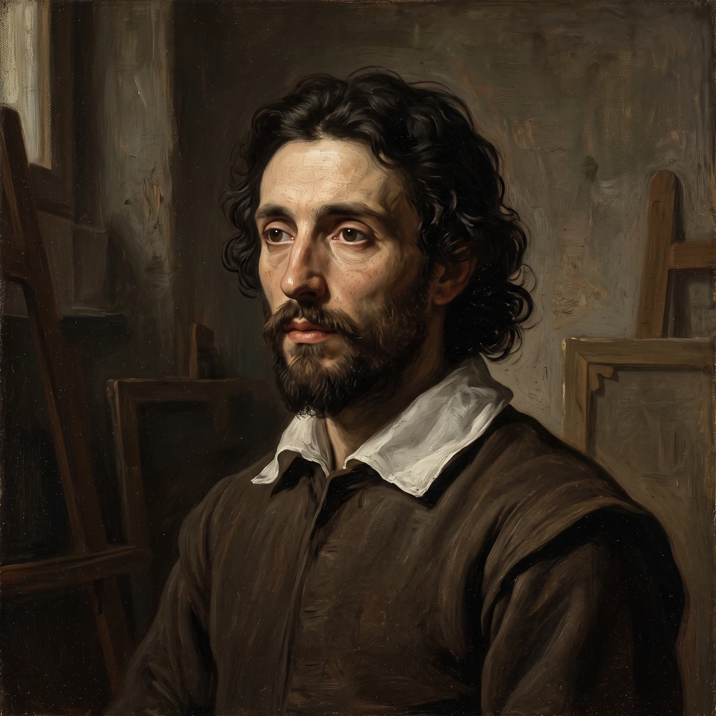 Portrait of Pensionante del Saraceni