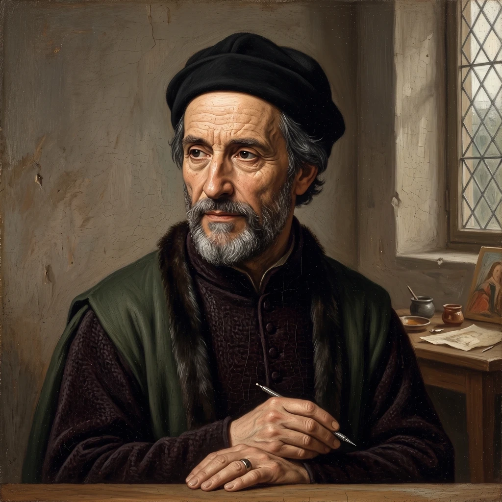 Portrait of Jean Perréal