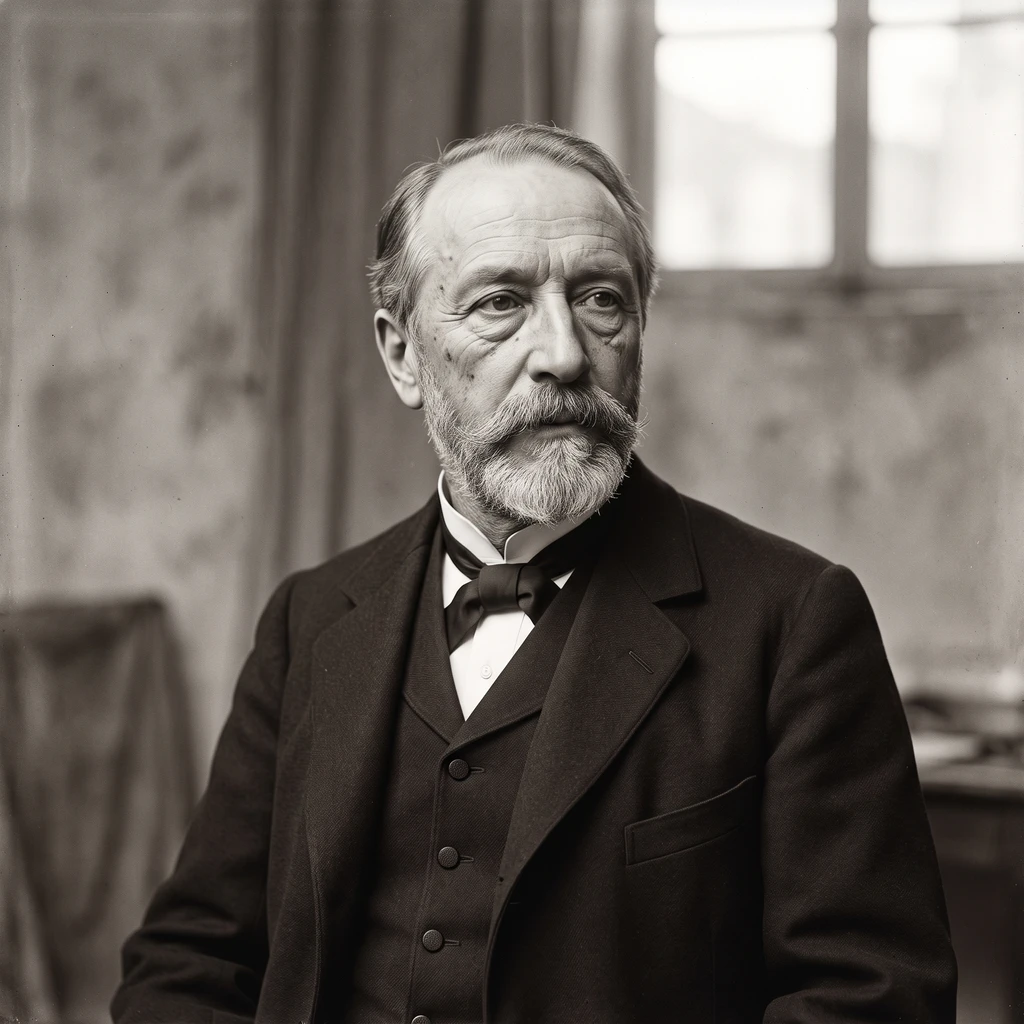 Portrait of Léon-Jean-Bazille Perrault