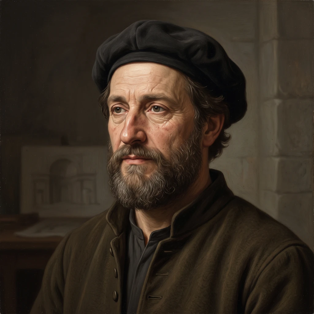 Portrait of Baldassare Peruzzi