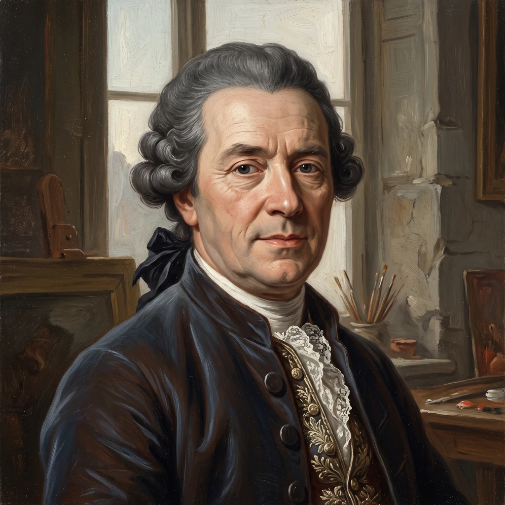 Portrait of Lorentz the Younger Pasch