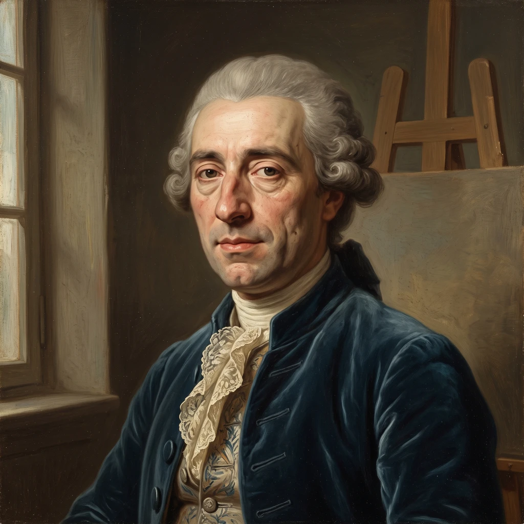Portrait of Jean Baptiste Joseph Pater