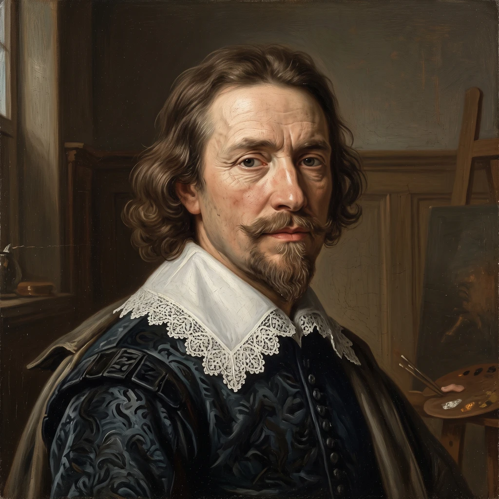 Portrait of Bonaventura I Peeters