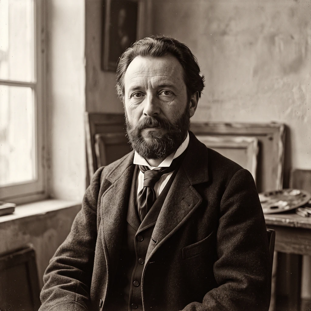 Portrait of Ludovic Piette