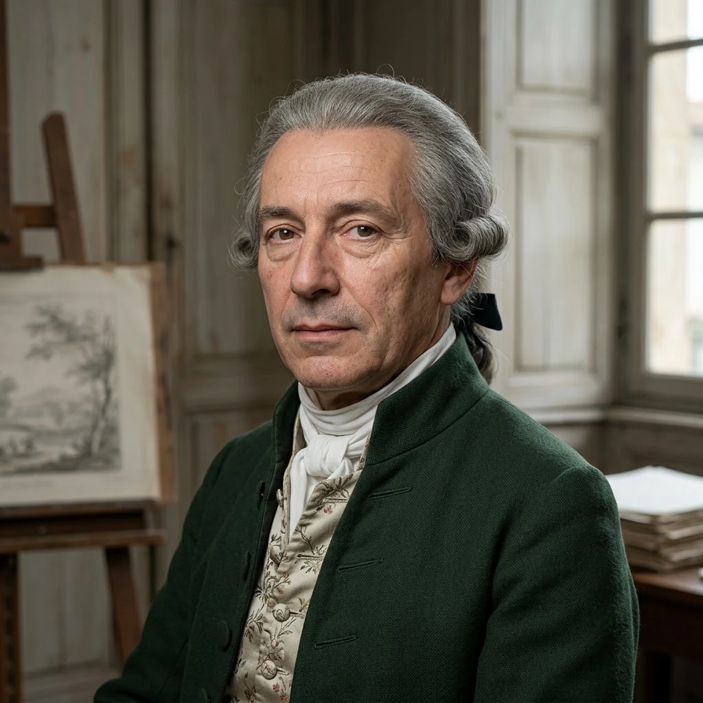 Portrait of Jean-Baptiste Pillement