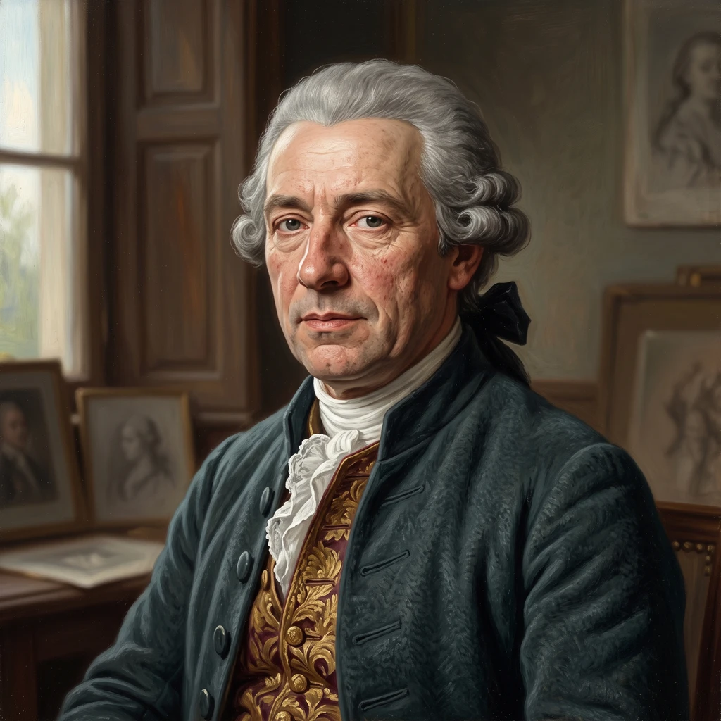 Portrait of Johann Anton de Peters