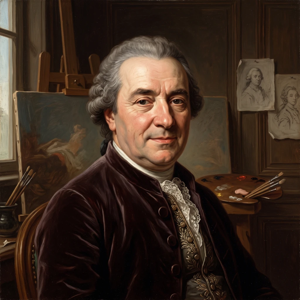 Portrait of Antoine Pesne