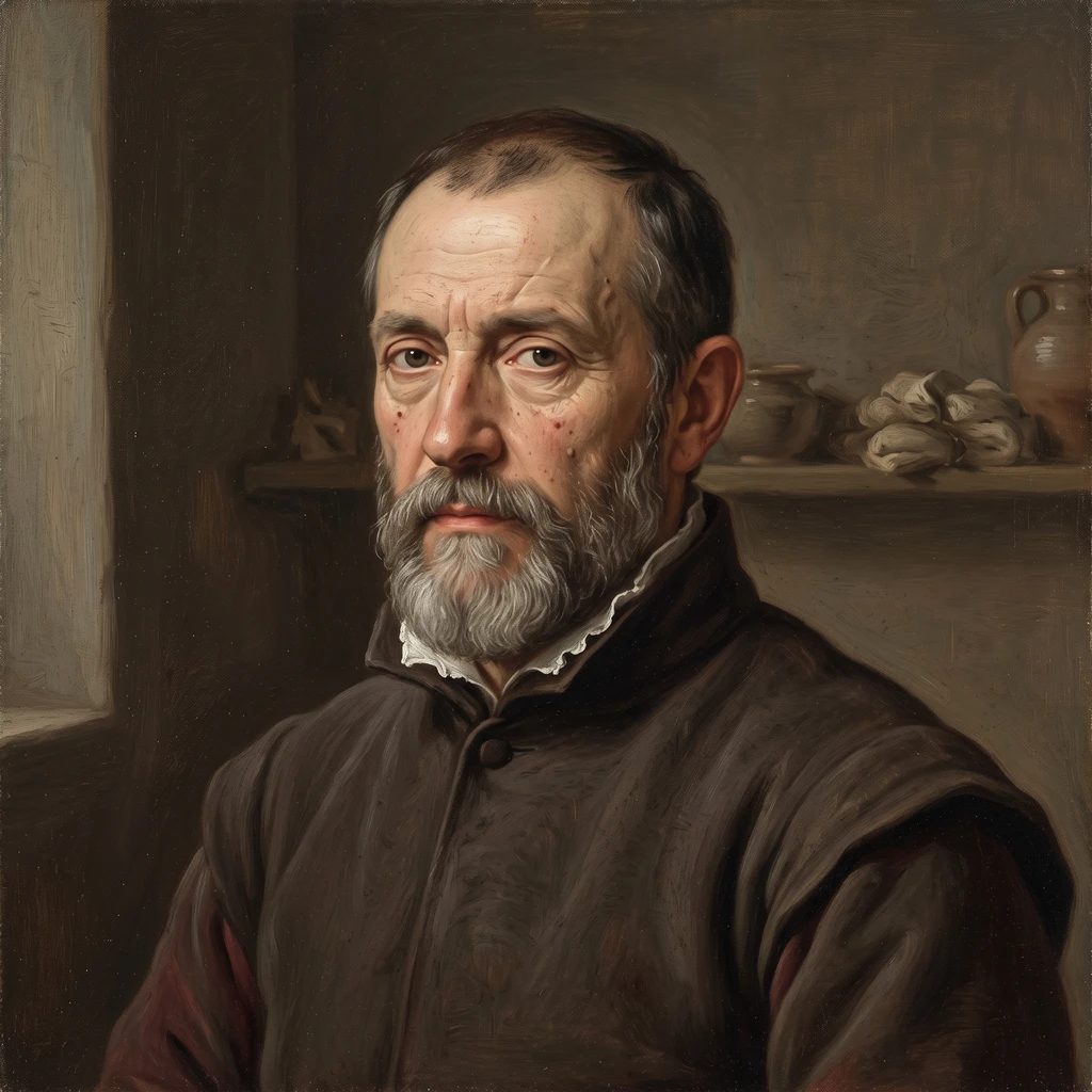 Portrait of Simone Peterzano