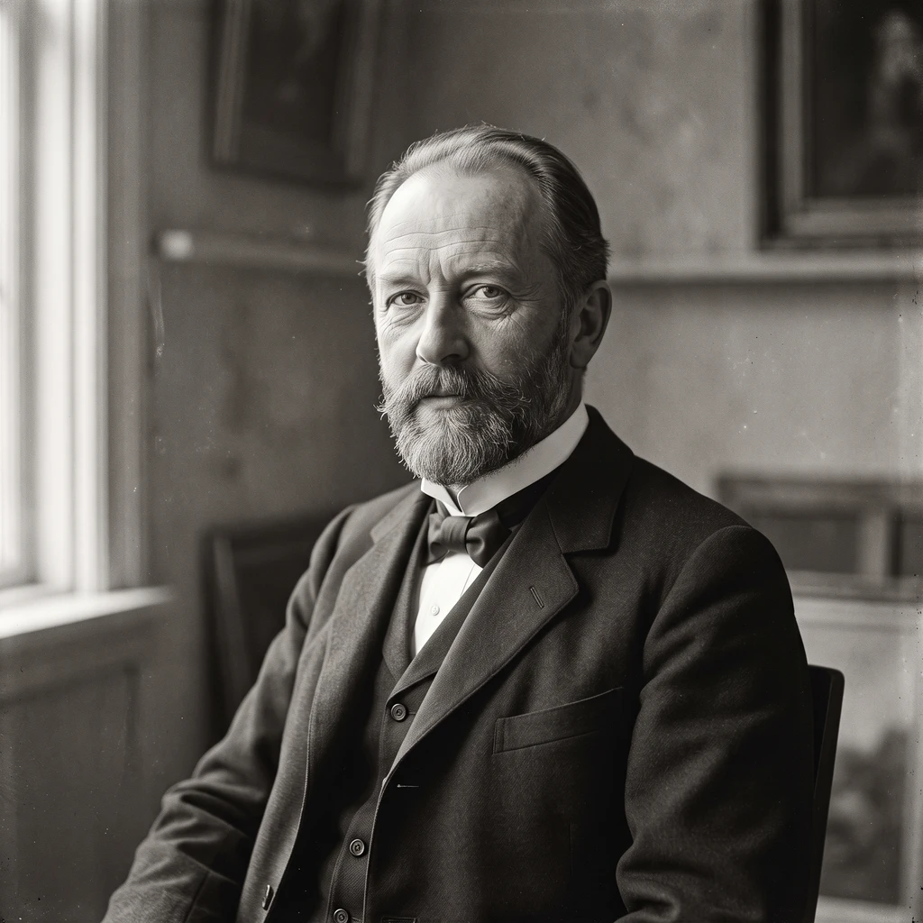 Portrait of Eilif Peterssen