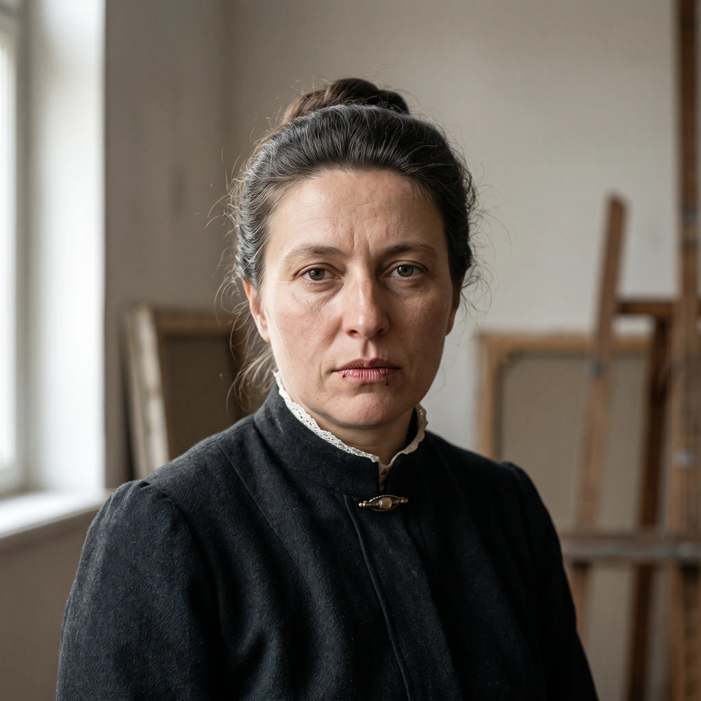 Portrait of Nadežda Petroviæ