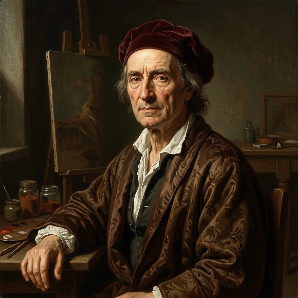 Portrait of Giovanni Battista Piazzetta