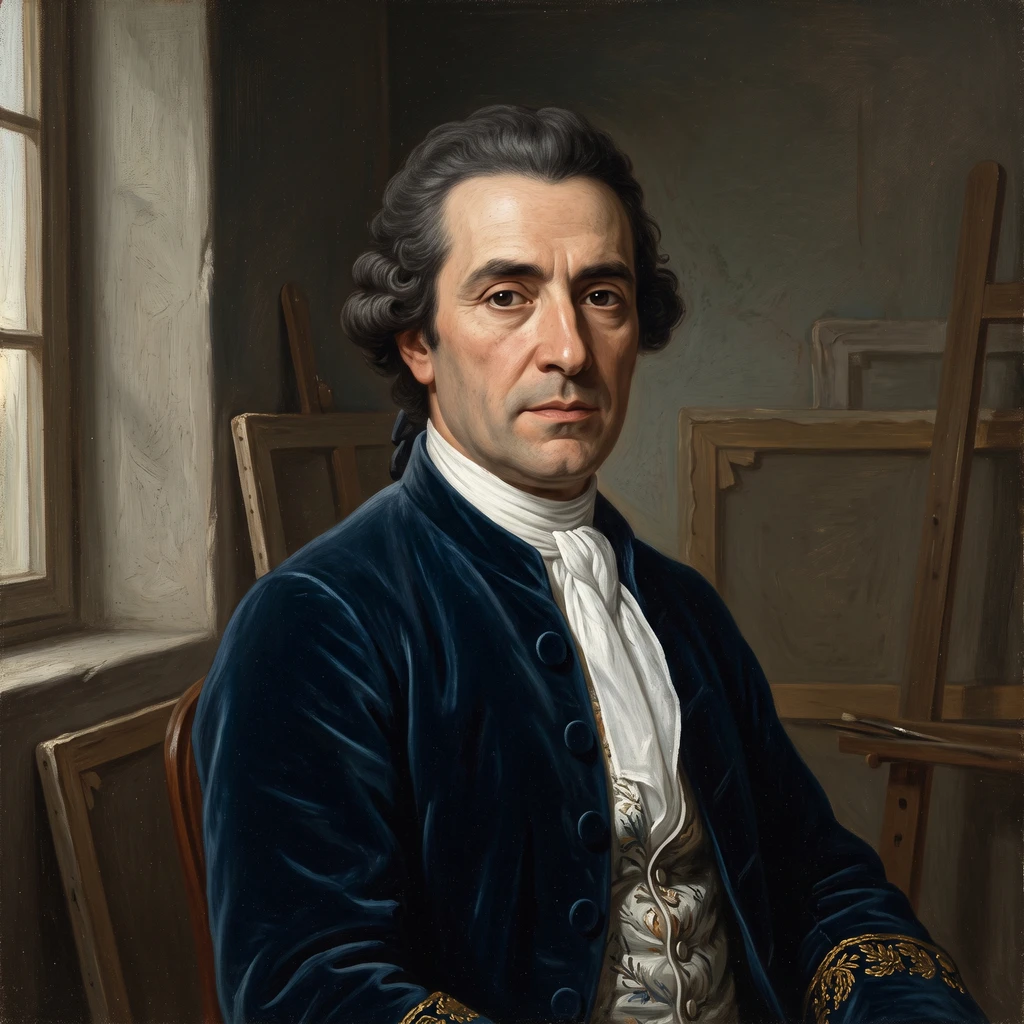 Portrait of Luis Paret Y Alcazár