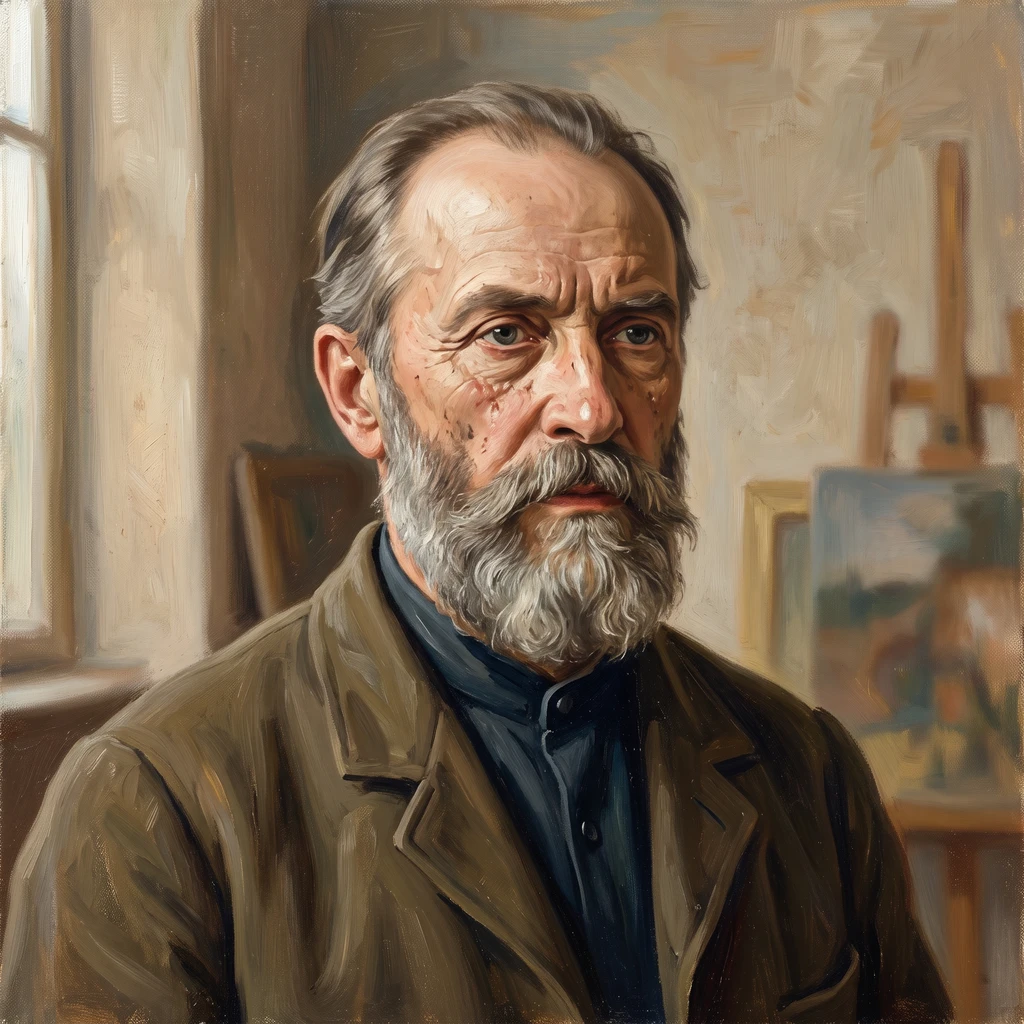 Portrait of Tivadar Csontváry Kosztka