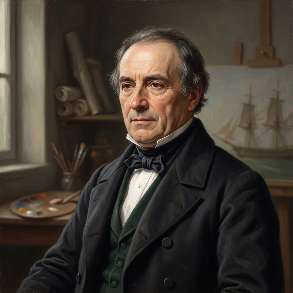 Portrait of Louis Philippe Crépin