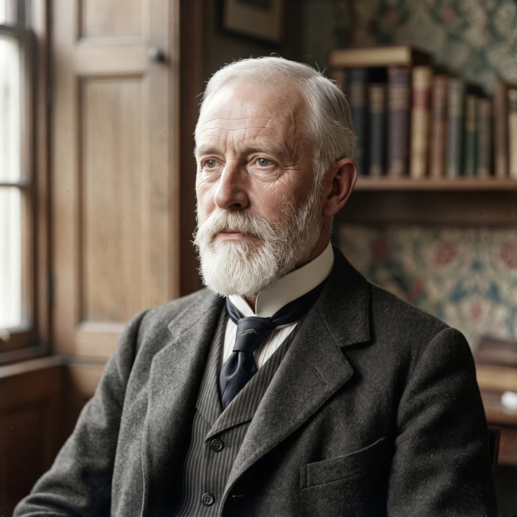 Portrait of Walter Crane