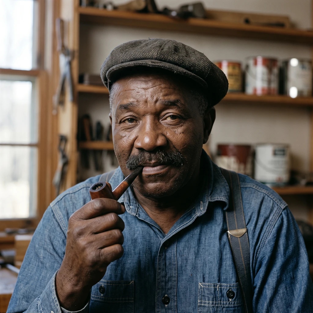 Portrait of Ellis Ruley