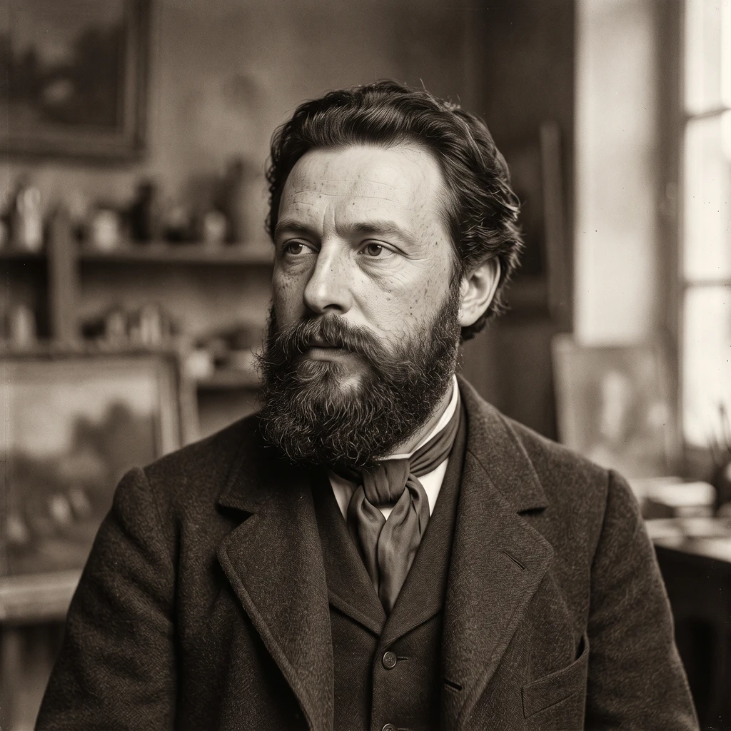 Portrait of Karl Daubigny