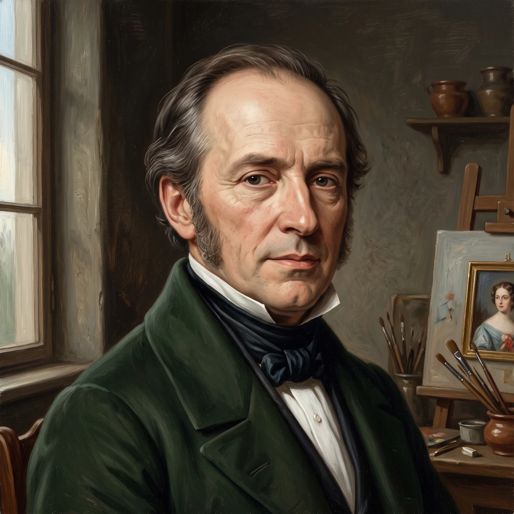 Portrait of Moritz Michael Daffinger