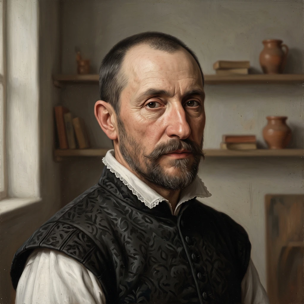 Portrait of Cornelis van Haarlem