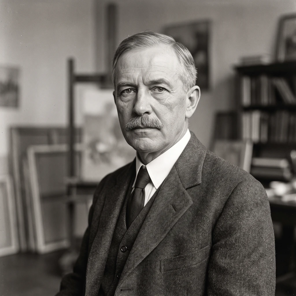 Portrait of Gardner Symons