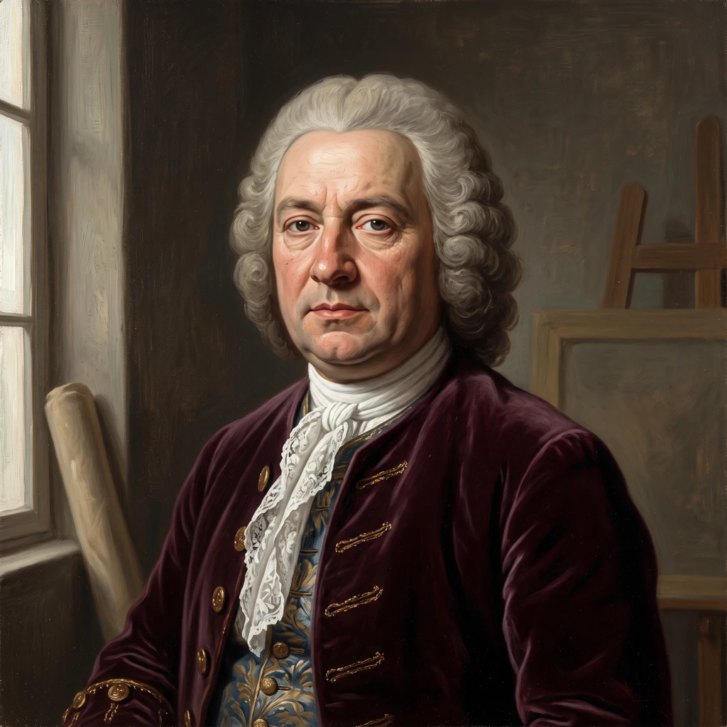 Portrait of Noel-Nicolas Coypel
