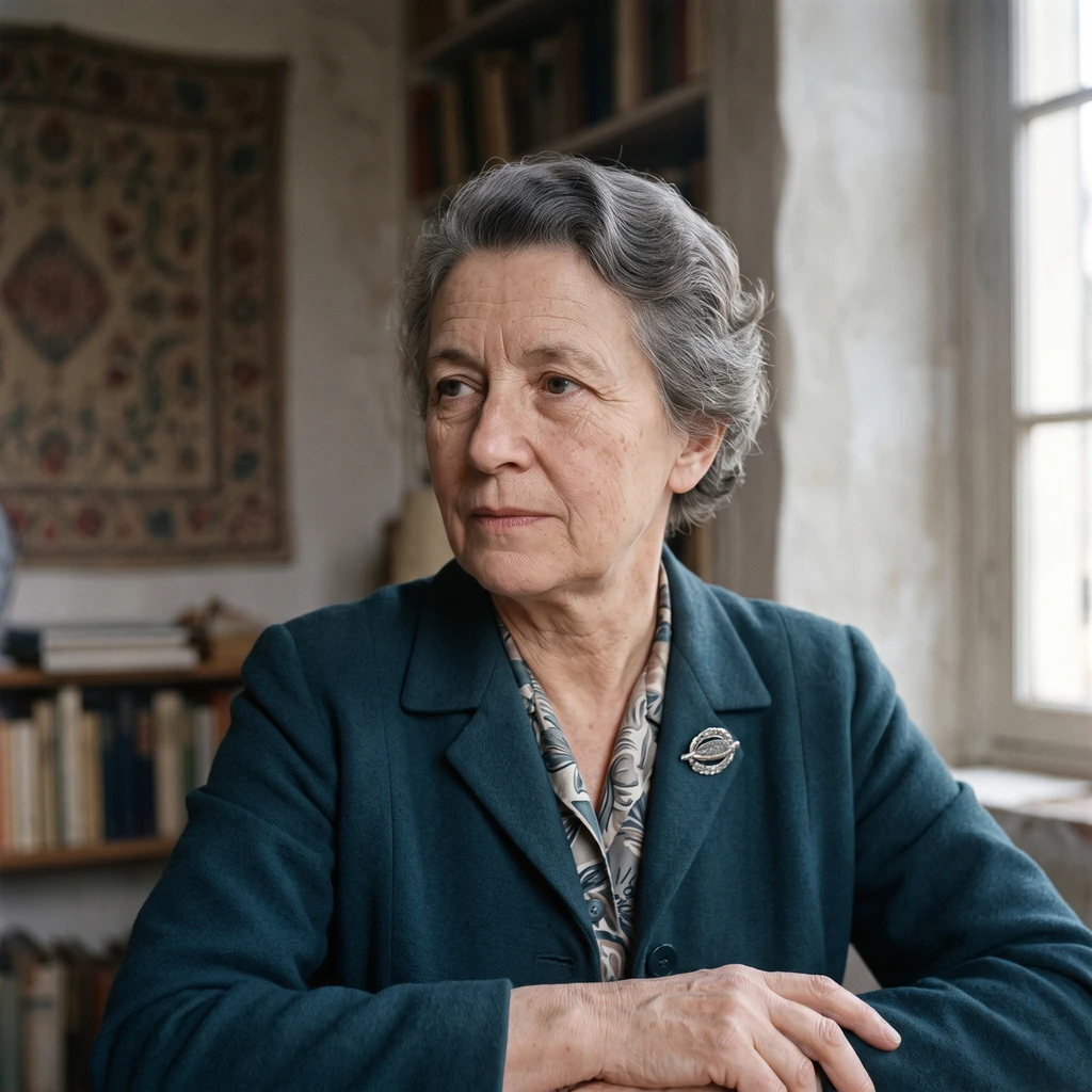 Portrait of Marie P. Castegnier
