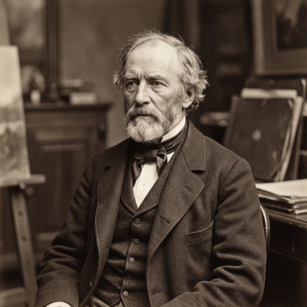 Portrait of David Cox