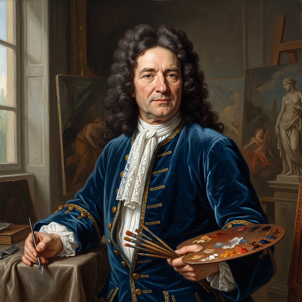 Portrait of Antoine Coypel