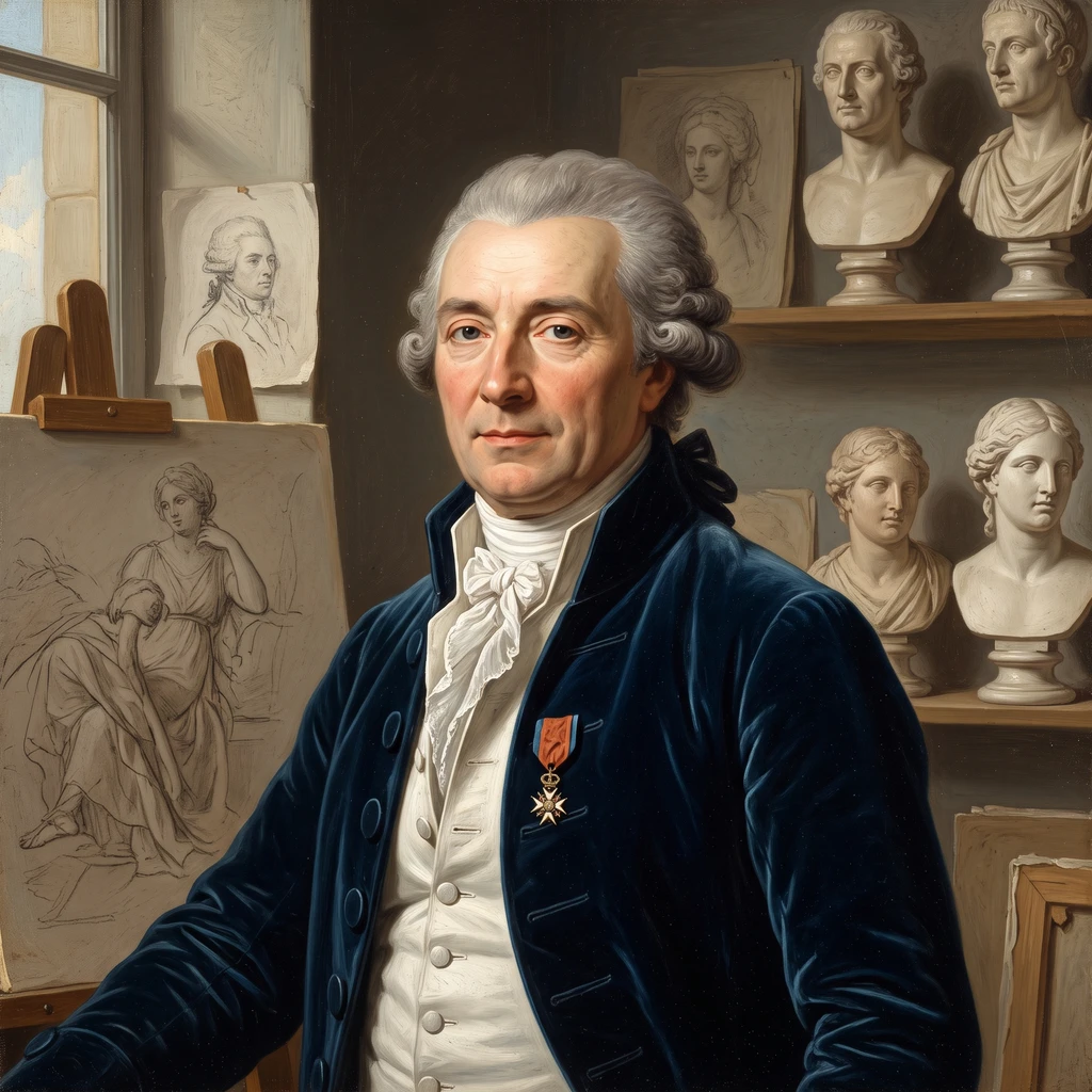 Portrait of Antoine-François Callet