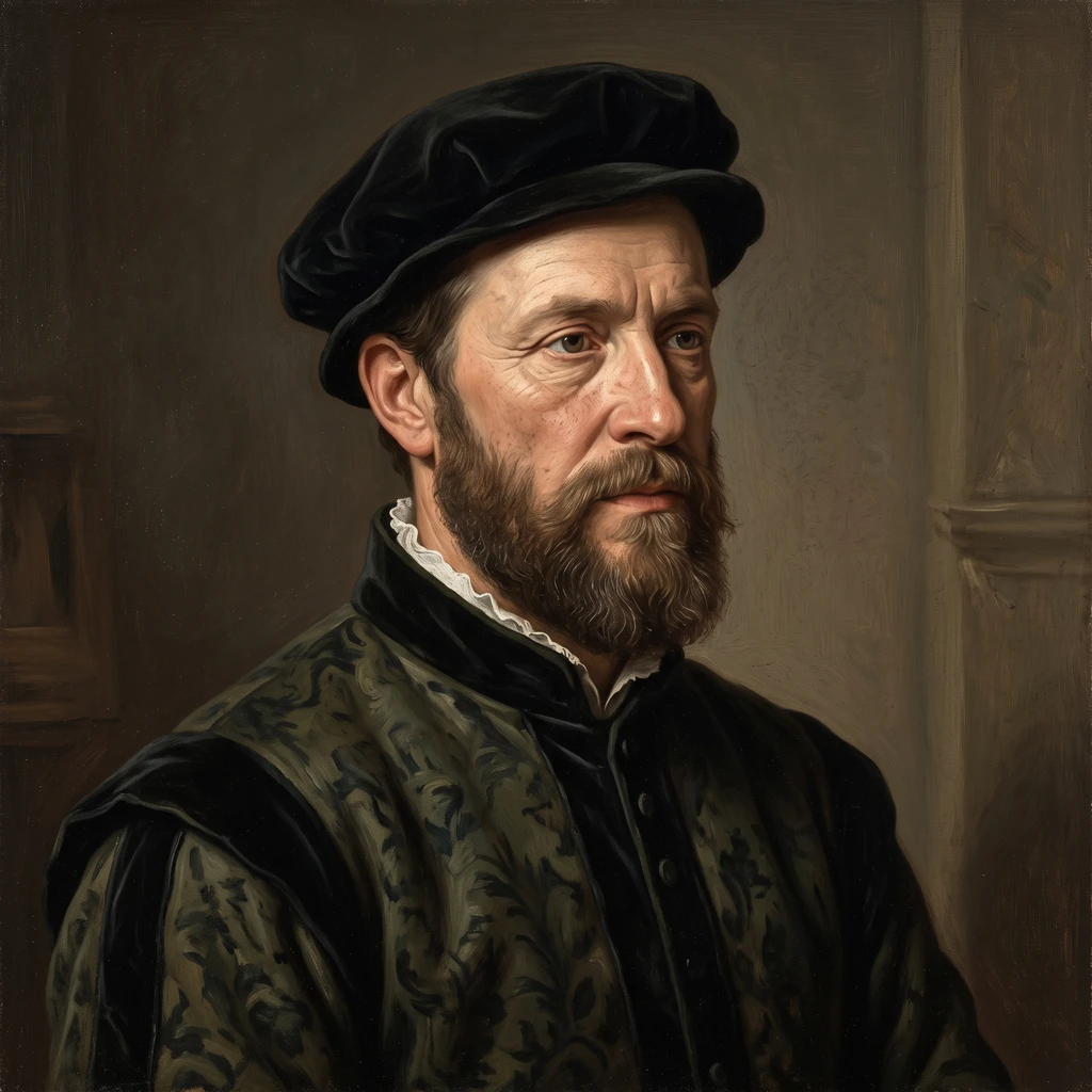Portrait of Jan Steven van Calcar