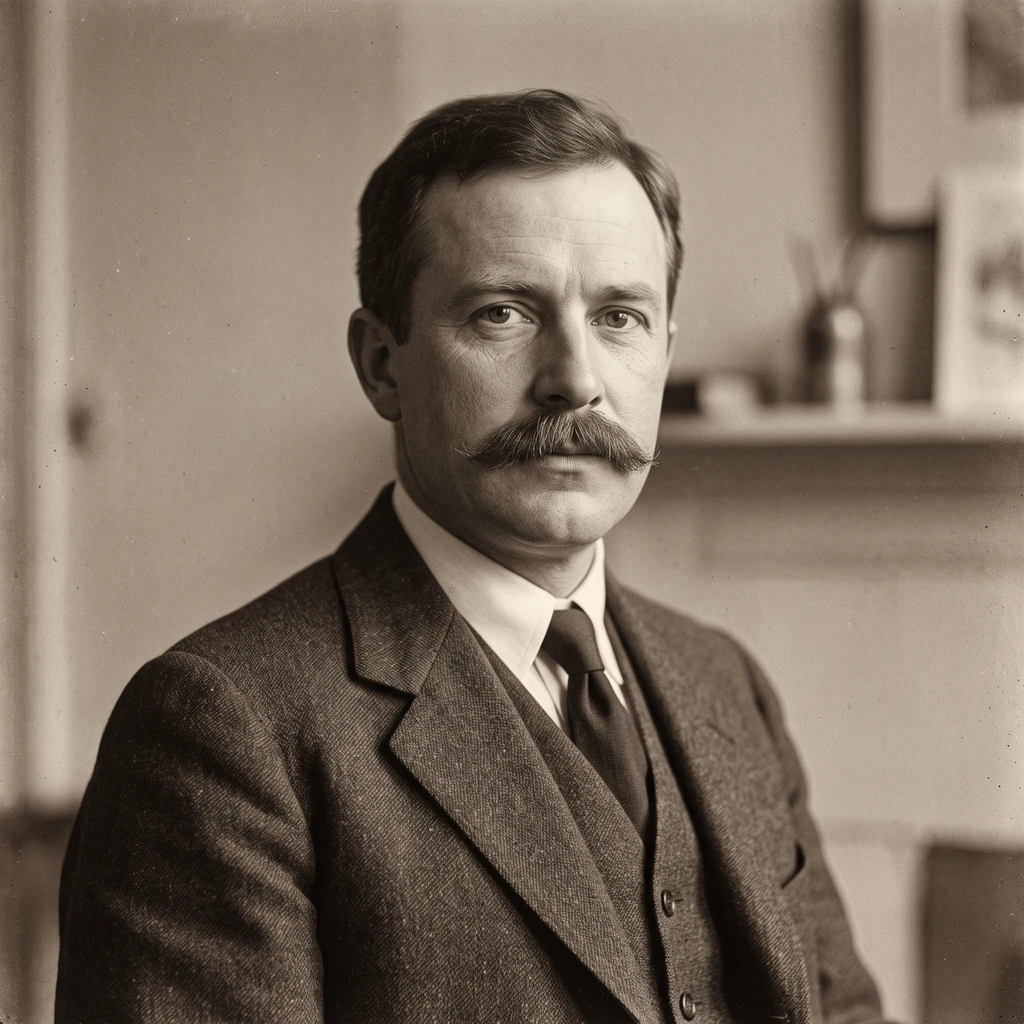 Portrait of Carl Moon