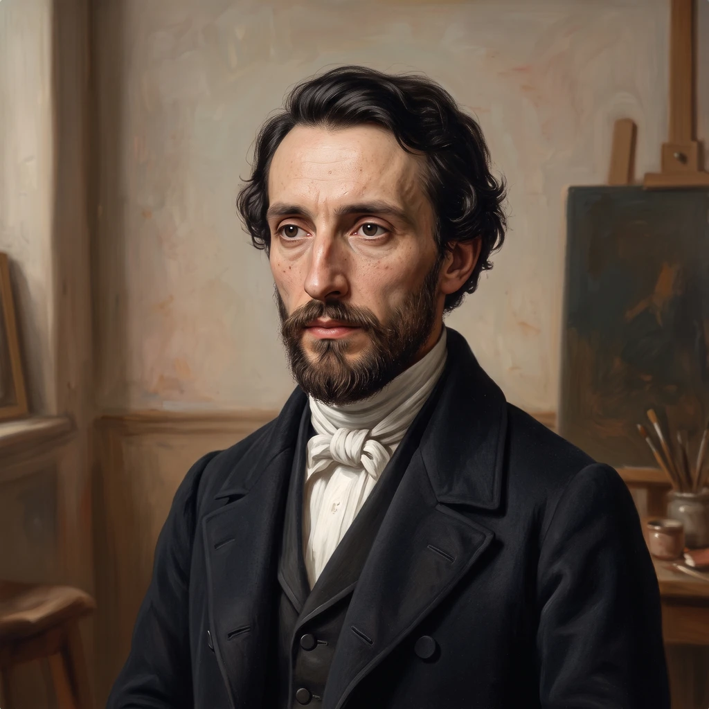 Portrait of Théodore Chassériau