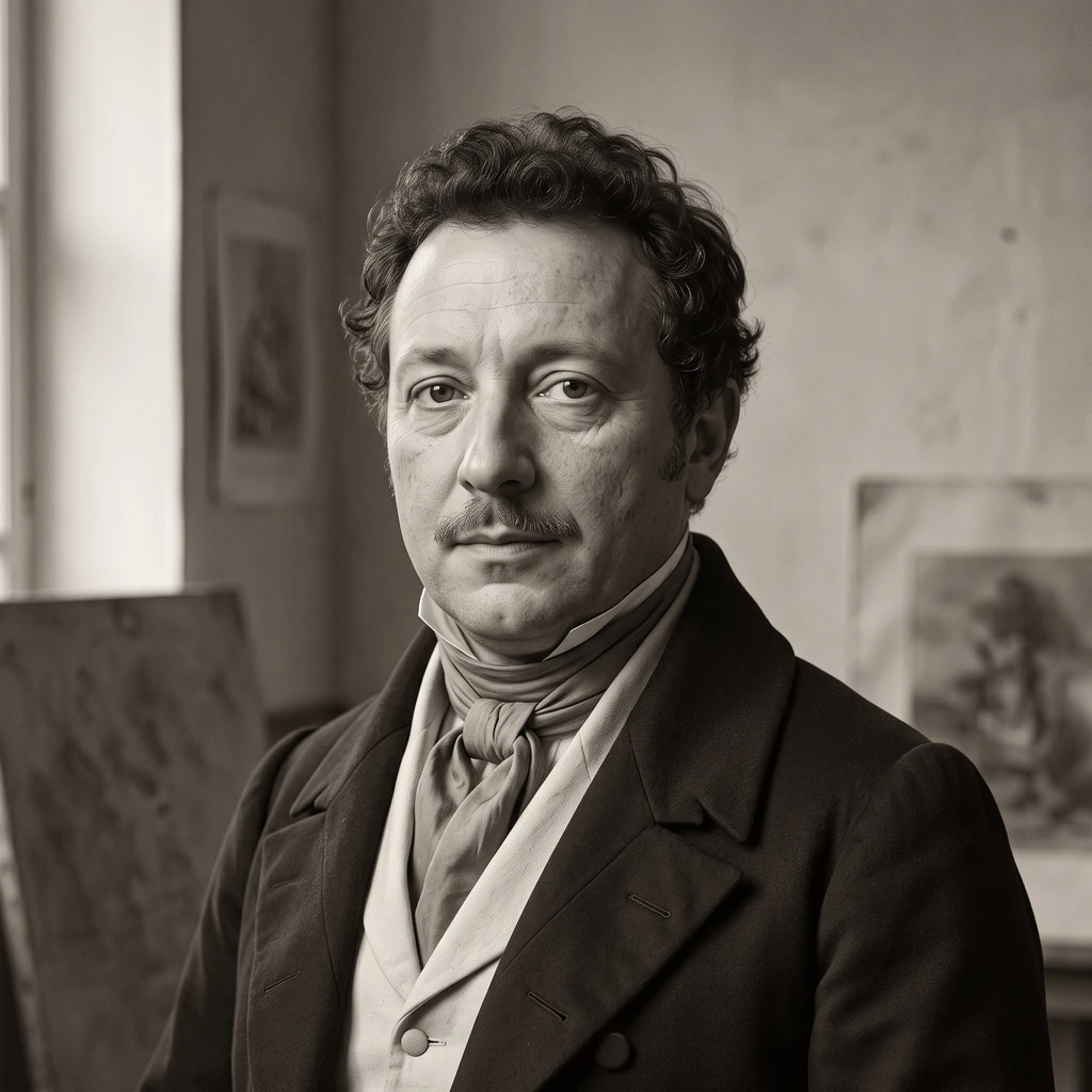 Portrait of Nicolas-Toussaint Charlet