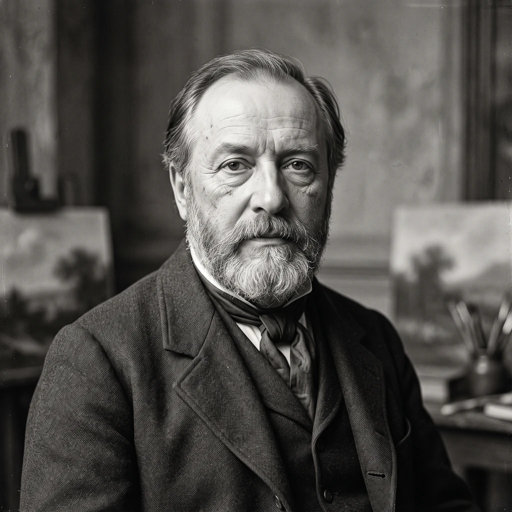Portrait of Louis-Nicolas Cabat