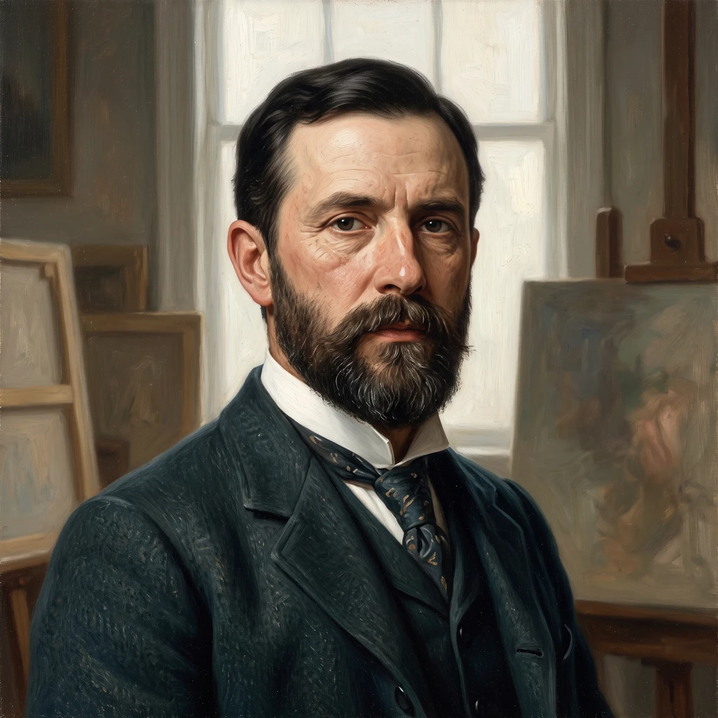Portrait of Henry Bacon