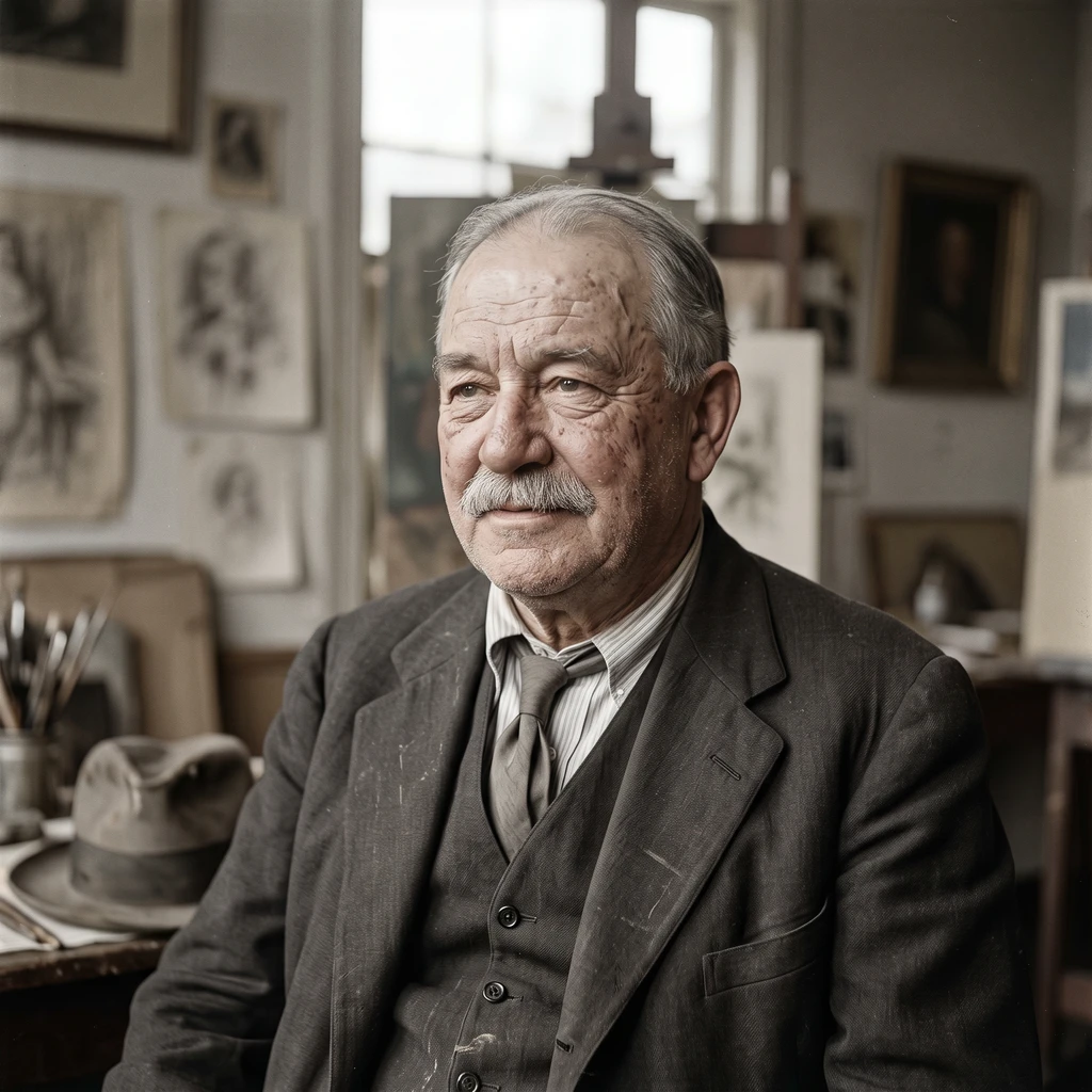 Portrait of George Overbury "Pop" Hart