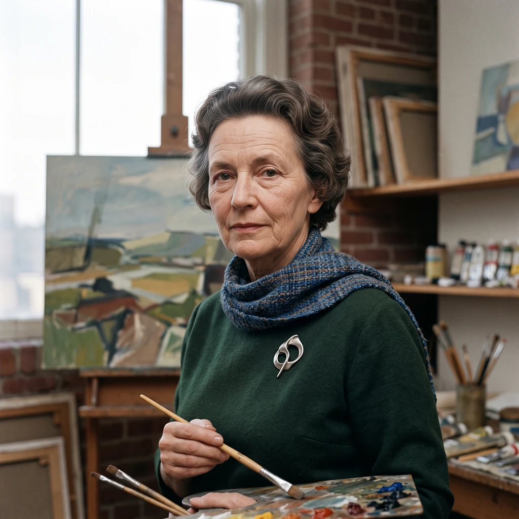 Portrait of Lois North