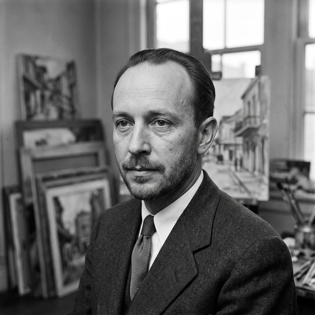 Portrait of Myron Lechay