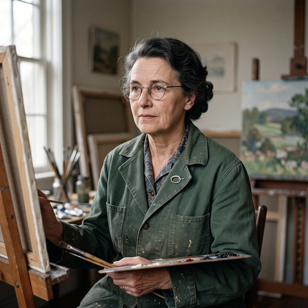 Portrait of Gladys Kelley Fitch