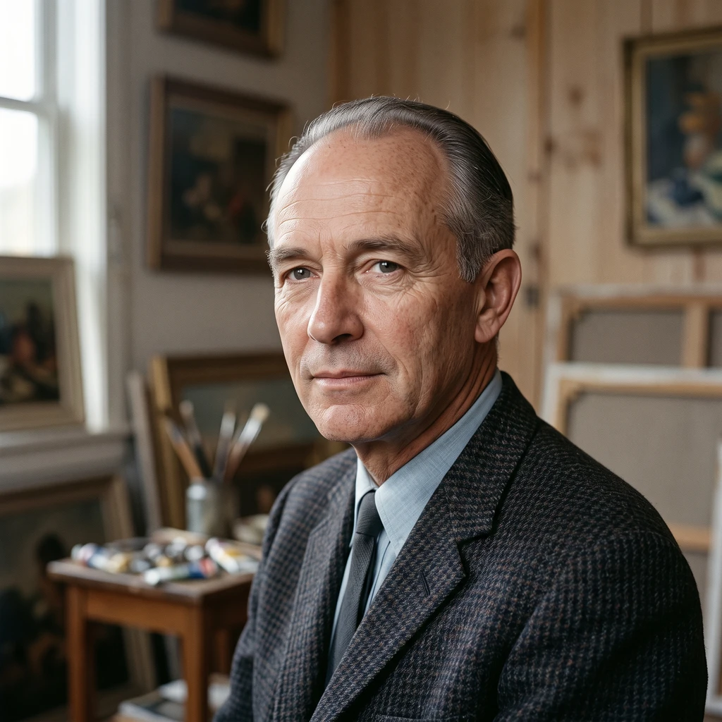 Portrait of Eugene James Faber