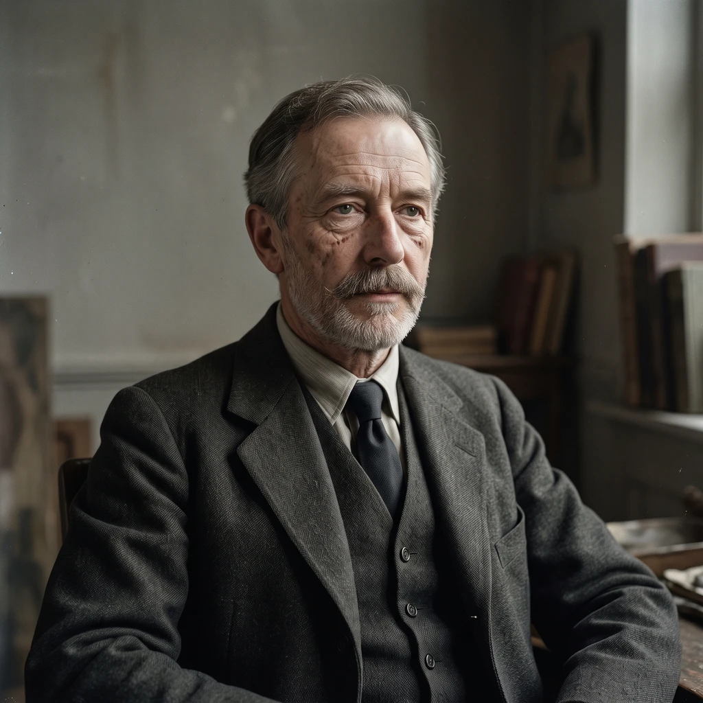 Portrait of Ernest Moore