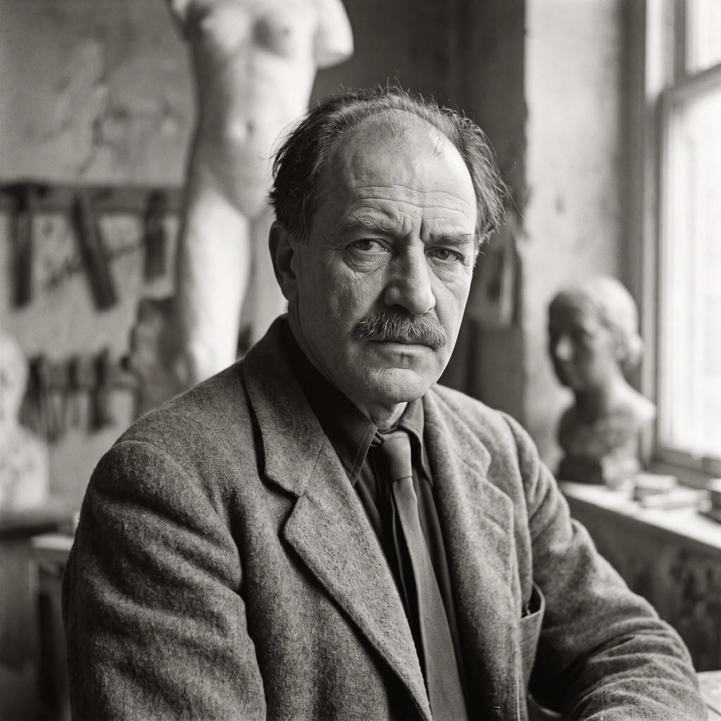 Portrait of Jacob Epstein