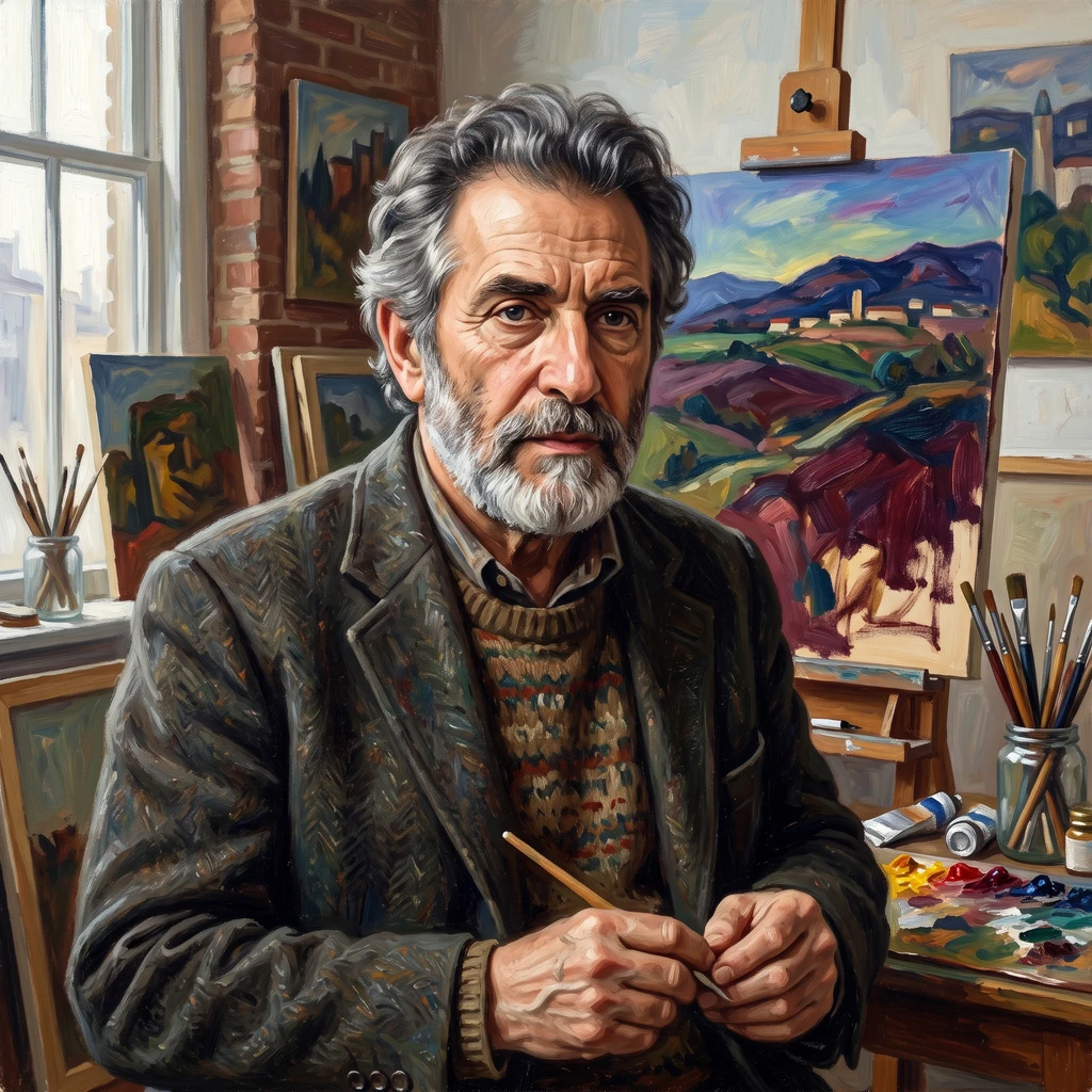 Portrait of Elias Newman