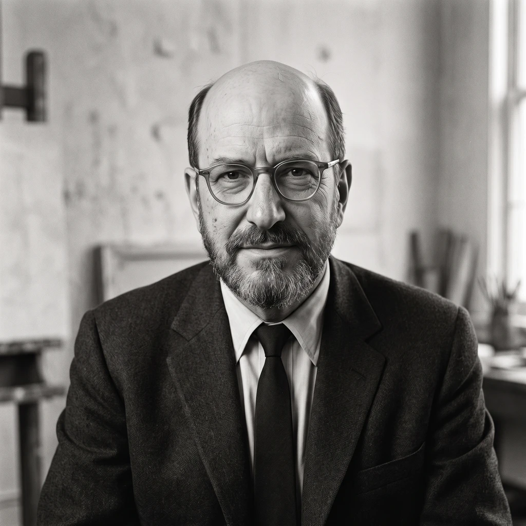Portrait of Barnett Newman