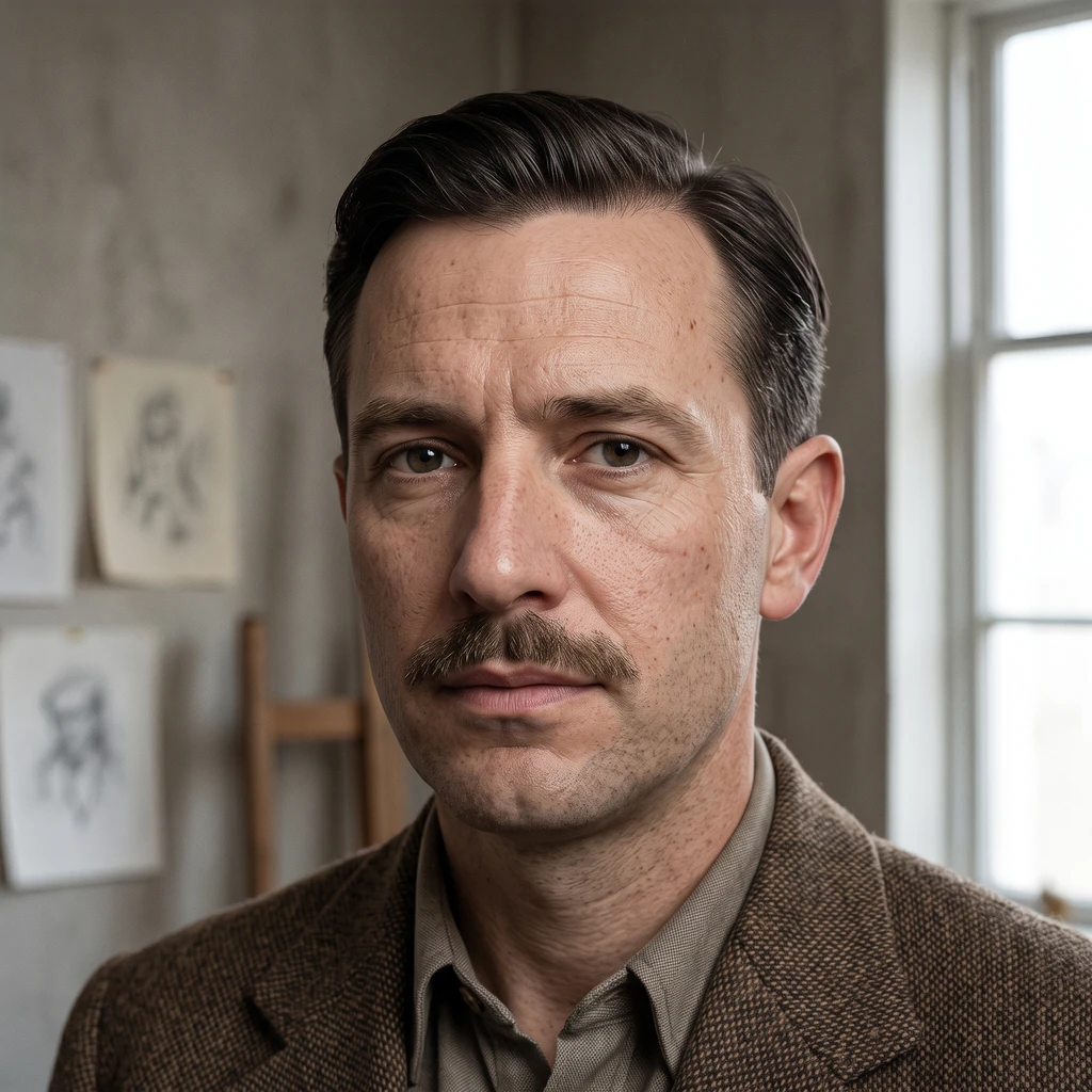 Portrait of Henrik Martin Mayer
