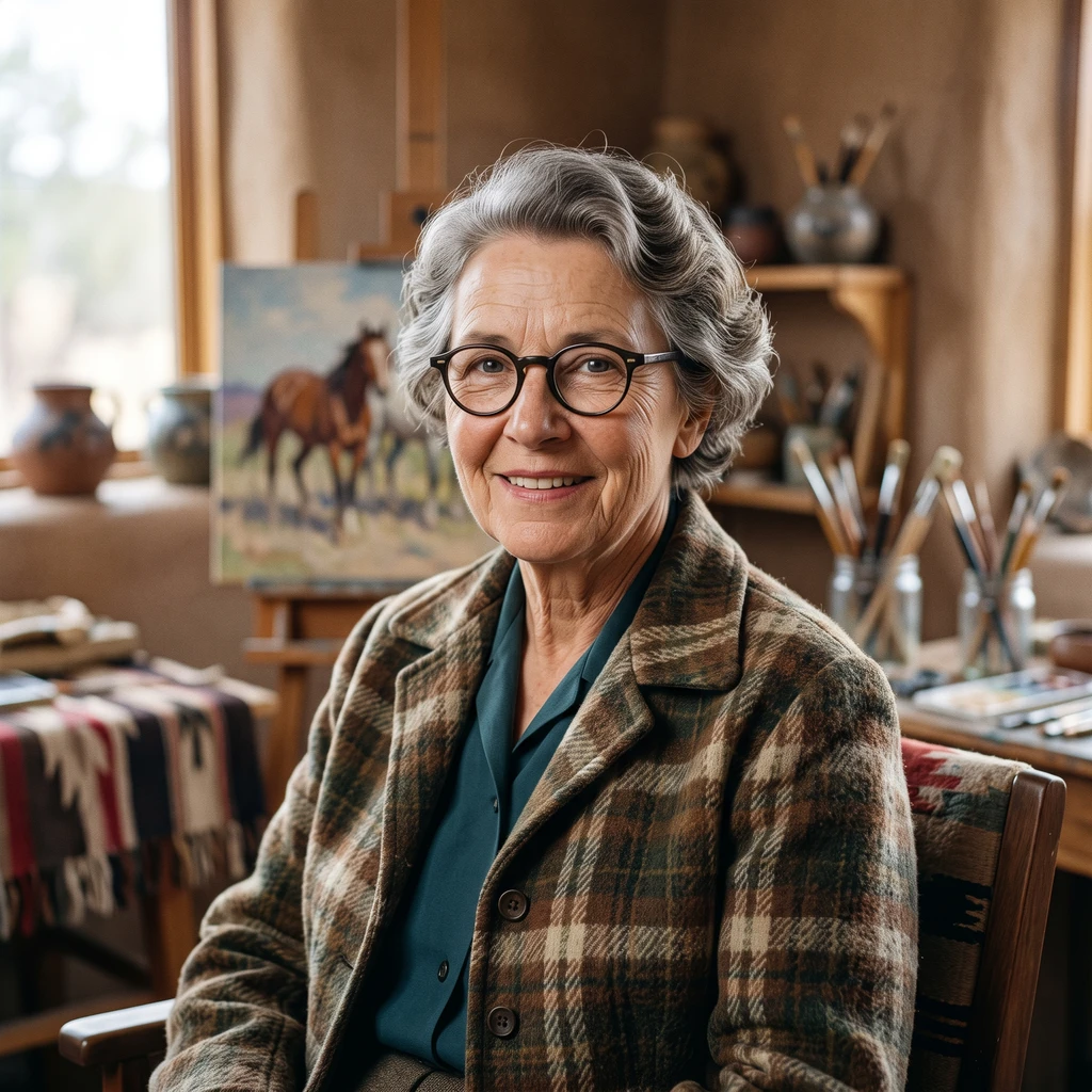 Portrait of Ila McAfee Turner